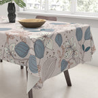 Floral elegance relaxed subtle contrasts Tablecloth Gallery Image 3