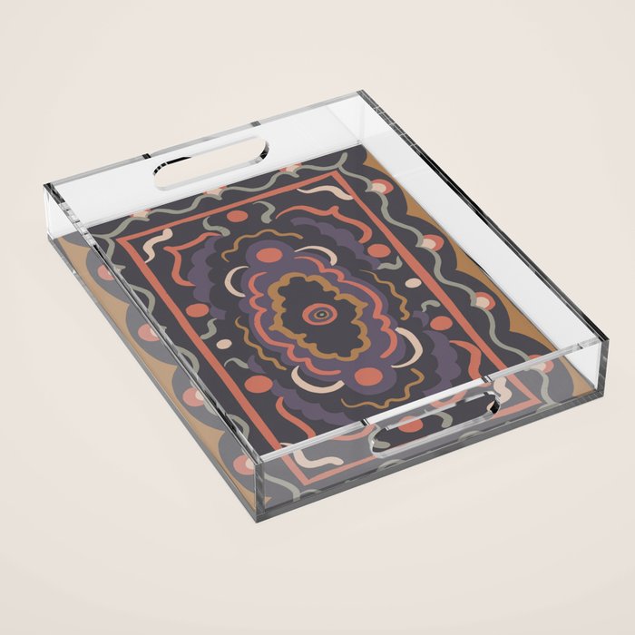 Ornamental Acrylic Tray Gallery Image 1