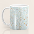 Citrus Grove Mural in Mist Coffee Mug Gallery Image 3