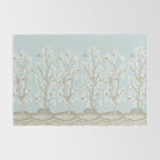 Citrus Grove Mural in Mist Rug Gallery Image 2
