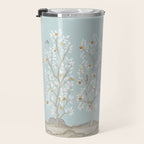 Citrus Grove Mural in Mist Travel Mug Gallery Image 3