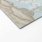 Citrus Grove Mural in Mist Welcome Mat Gallery Image 2