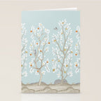 Citrus Grove Mural in Mist Stationery Card Gallery Image 2