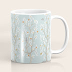 Citrus Grove Mural in Mist Coffee Mug Gallery Image 1