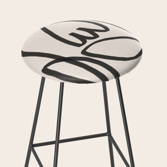 Abstract Tulip Stool Gallery Image 2