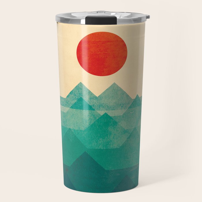 The ocean, the sea, the wave Travel Mug Gallery Image 1