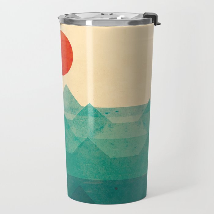 The ocean, the sea, the wave Travel Mug Gallery Image 2