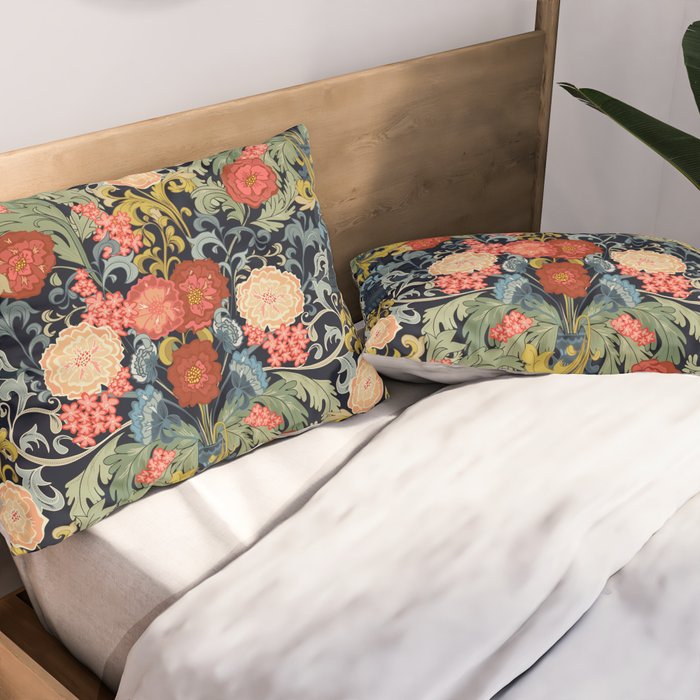 William Morris bouquet Pillow Sham Gallery Image 2