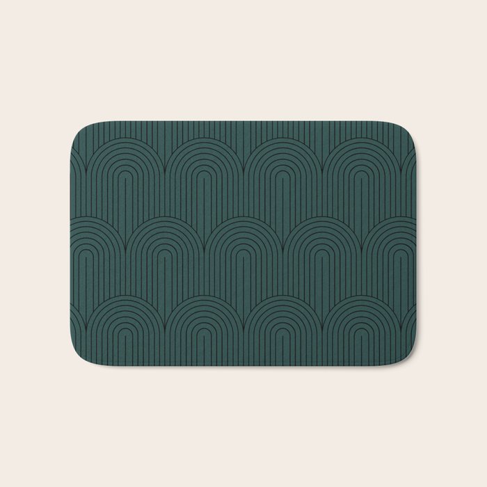 Art Deco Arch Pattern XVI Bath Mat Gallery Image 1
