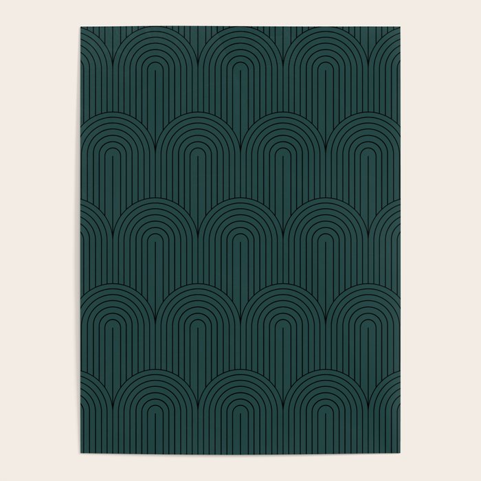 Art Deco Arch Pattern XVI Poster Gallery Image 4