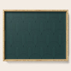Art Deco Arch Pattern XVI Serving Tray Gallery Image 1