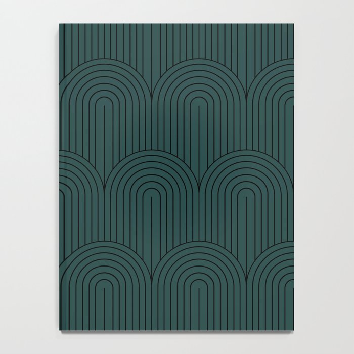 Art Deco Arch Pattern XVI Notebook Gallery Image 4