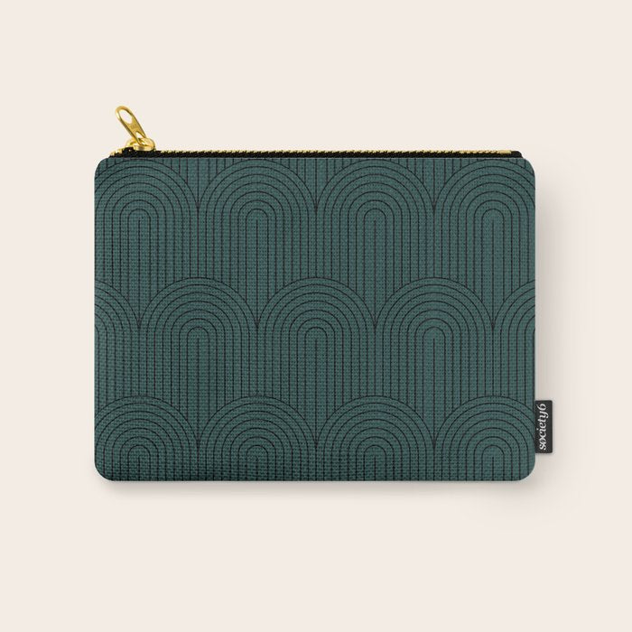 Art Deco Arch Pattern XVI Carry All Pouch Gallery Image 1