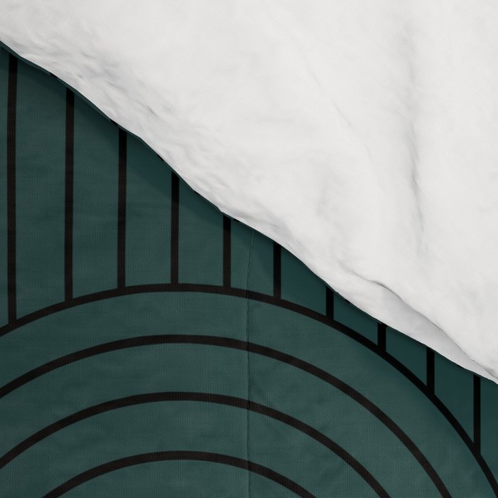 Art Deco Arch Pattern XVI Comforter Gallery Image 4