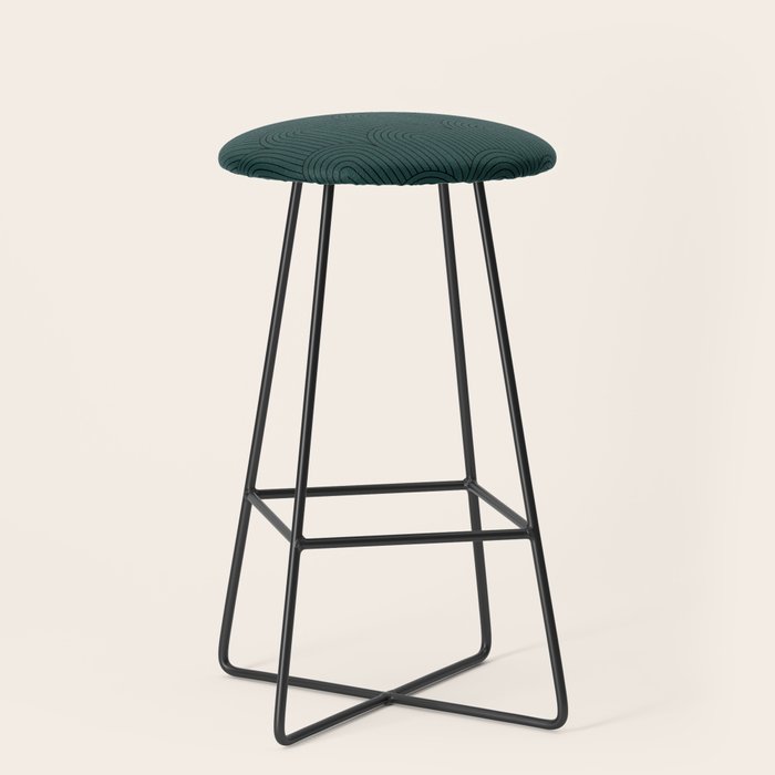 Art Deco Arch Pattern XVI Stool Gallery Image 1