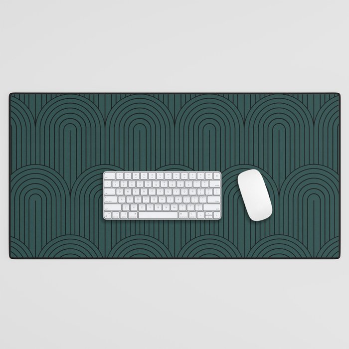 Art Deco Arch Pattern XVI Desk Mat Gallery Image 1