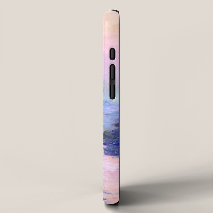 Claude Monet "Sunset on the Seine at Lavacourt. Winter Effect" iPhone Case Gallery Image 2