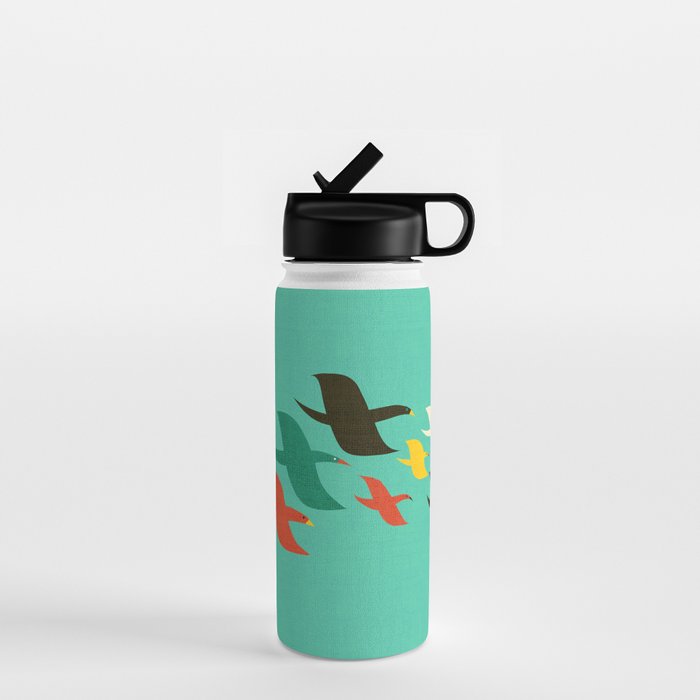Birds are flying Water Bottle Gallery Image 1