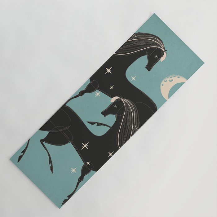 Horses 6 Yoga Mat Gallery Image 1
