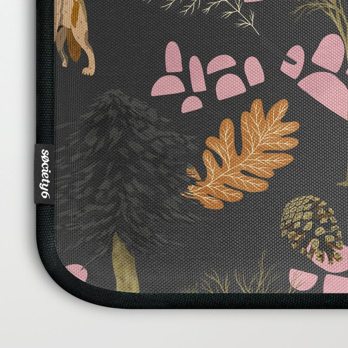 Colorful forest animals F Laptop Sleeve Gallery Image 3