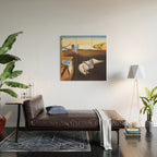 The Persistence of Memory by Salvador Dali Wood Wall Art Gallery Image 2
