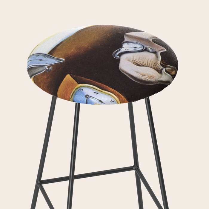 The Persistence of Memory by Salvador Dali Stool Gallery Image 2