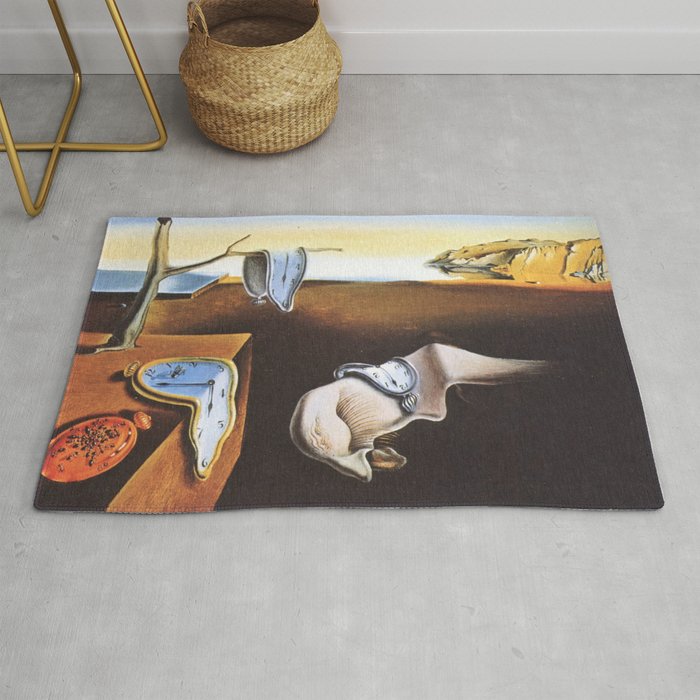 The Persistence of Memory by Salvador Dali Rug Gallery Image 1