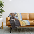 The Persistence of Memory by Salvador Dali Throw Blanket Gallery Image 1