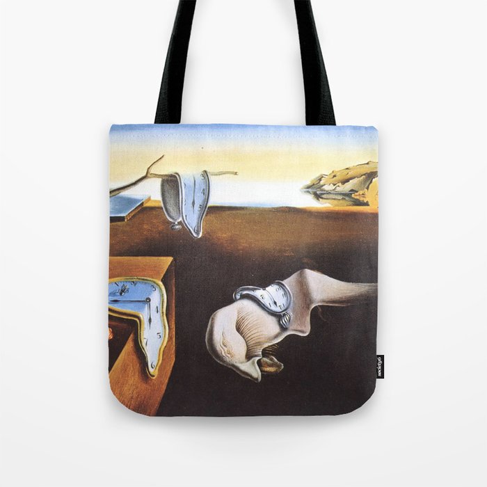 The Persistence of Memory by Salvador Dali Tote Bag Gallery Image 1