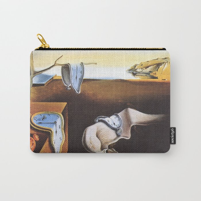 The Persistence of Memory by Salvador Dali Carry All Pouch Gallery Image 1