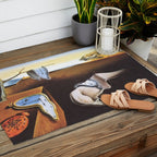 The Persistence of Memory by Salvador Dali Outdoor Rug Gallery Image 2