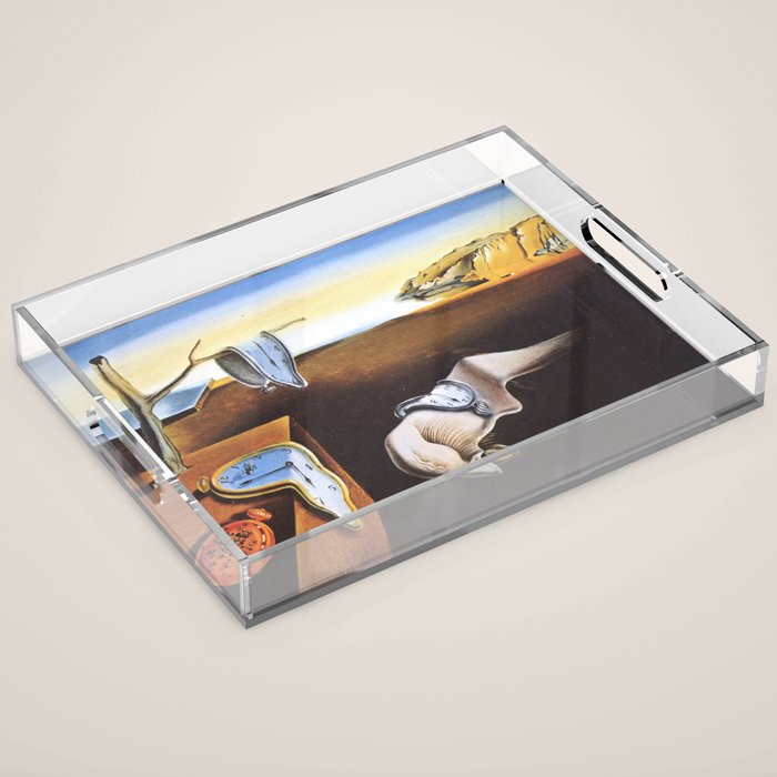 The Persistence of Memory by Salvador Dali Acrylic Tray Gallery Image 1