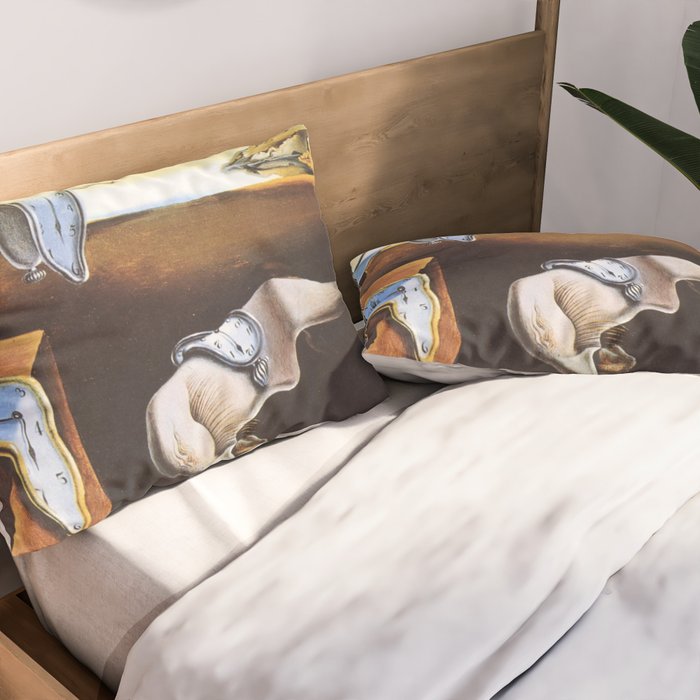 The Persistence of Memory by Salvador Dali Pillow Sham Gallery Image 2