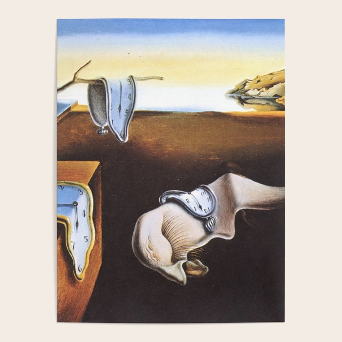 The Persistence of Memory by Salvador Dali Poster Gallery Image 1