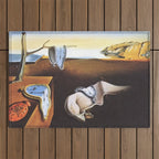 The Persistence of Memory by Salvador Dali Outdoor Rug Gallery Image 1