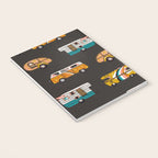 Retro Road Trip - Charcoal Notebook Gallery Image 3