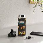 Retro Road Trip - Charcoal Water Bottle Gallery Image 4