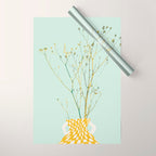 Plant based happyness Herb 2 still life Wrapping Paper Gallery Image 1