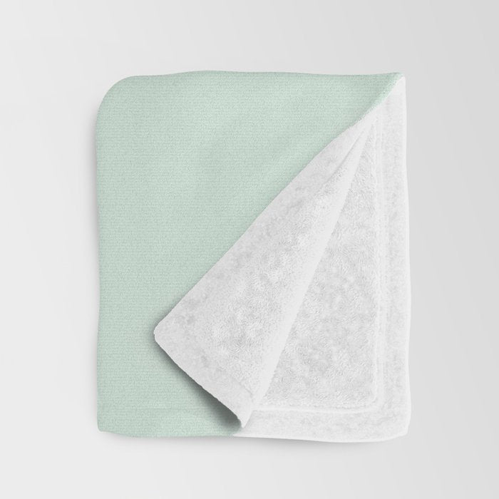 Plant based happyness Herb 2 still life Throw Blanket Gallery Image 3