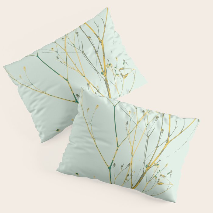 Plant based happyness Herb 2 still life Pillow Sham Gallery Image 1