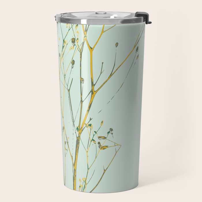 Plant based happyness Herb 2 still life Travel Mug Gallery Image 2