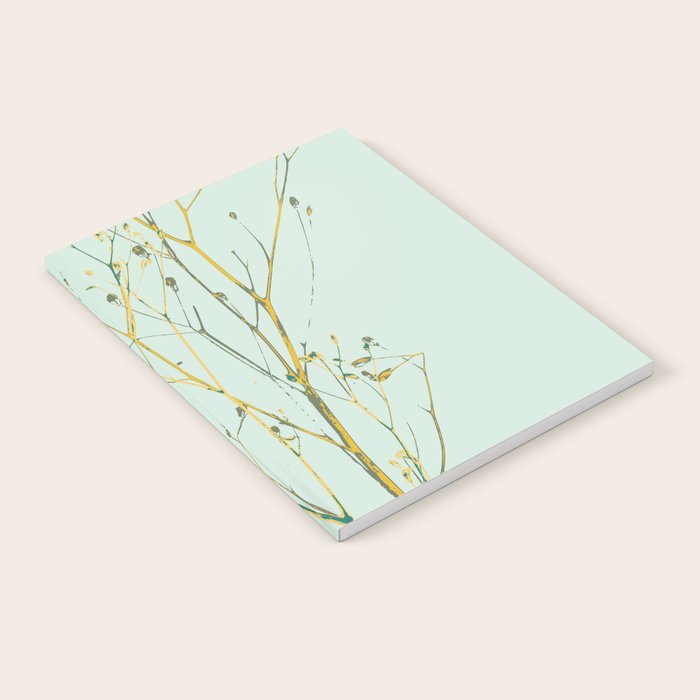 Plant based happyness Herb 2 still life Notebook