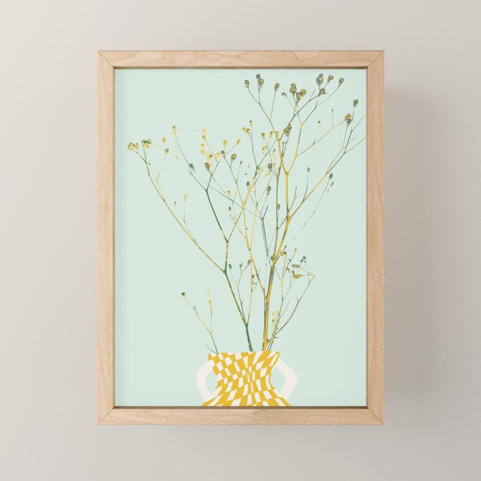 Plant based happyness Herb 2 still life Mini Art Print Gallery Image 1
