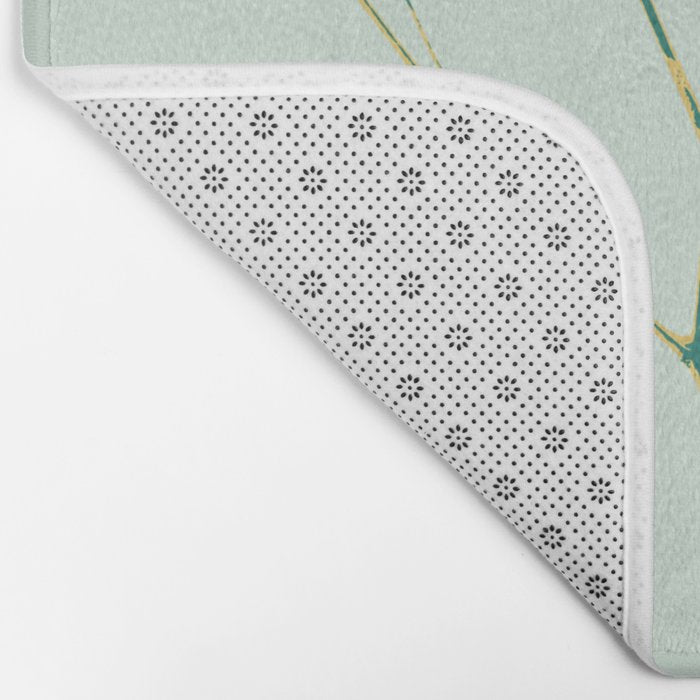 Plant based happyness Herb 2 still life Bath Mat Gallery Image 2