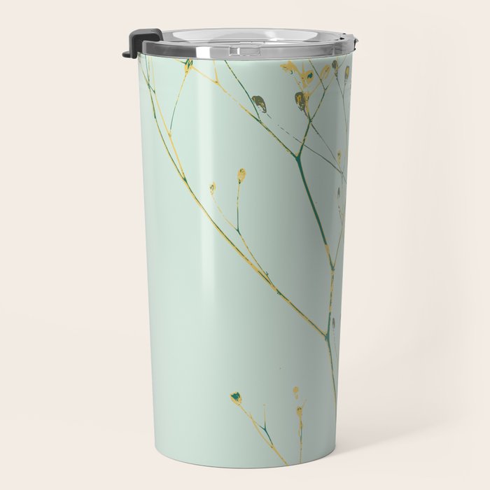 Plant based happyness Herb 2 still life Travel Mug Gallery Image 3