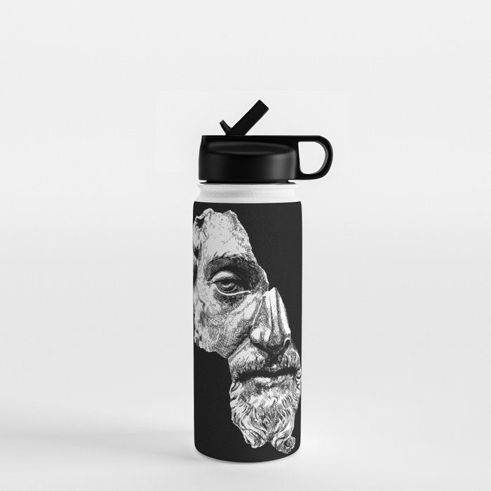 MARCUS AURELIUS ANTONINUS AUGUSTUS / White Water Bottle Gallery Image 1