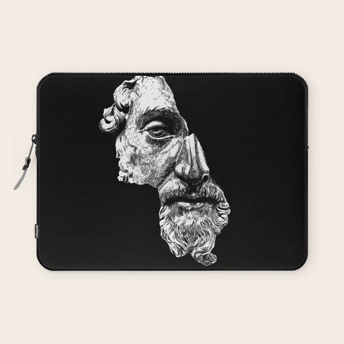 MARCUS AURELIUS ANTONINUS AUGUSTUS / White Laptop Sleeve Gallery Image 1