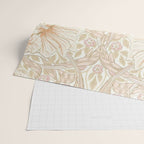 William Morris Pimpernel Pastel Peach Pink Wrapping Paper Gallery Image 2