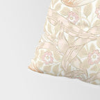 William Morris Pimpernel Pastel Peach Pink Pillow Sham Gallery Image 4