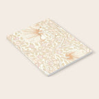 William Morris Pimpernel Pastel Peach Pink Notebook Gallery Image 2